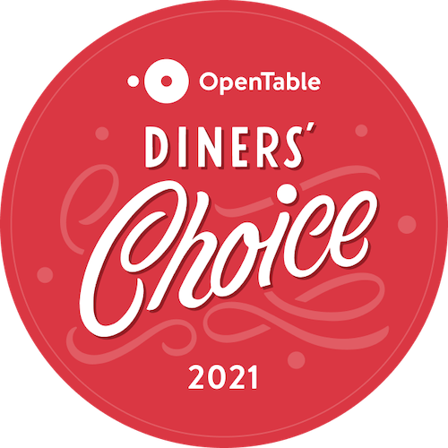 OpenTable Diners' Choice Award 2021